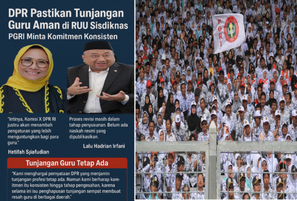 Isu Tunjangan Guru Dihapus