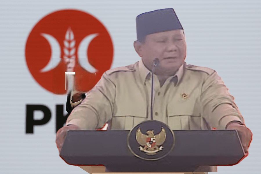 Pidato Prabowo di Munas PKS : Sorotan Korupsi, Tambang Ilegal, dan Visi Ekonomi Desa