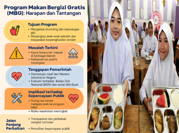 Program Mulia yang Tercoreng Keracunan Massal MBG, Istana Minta Maaf