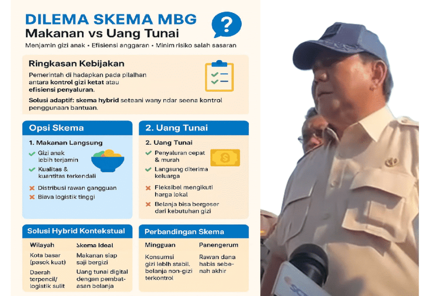 Usulan MBG Jadi Uang Tunai Picu Perdebatan: Efisiensi atau Ancaman Gizi Anak?