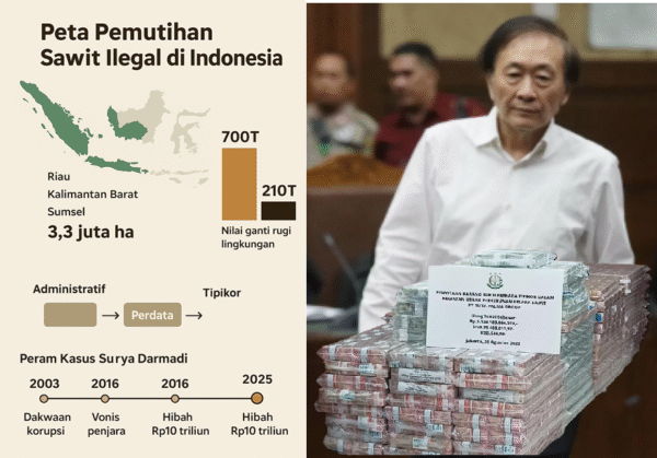 Jejak Perampokan Hutan: Saat Koruptor Ingin Menebus Dosa dengan Aset Rp10 Triliun
