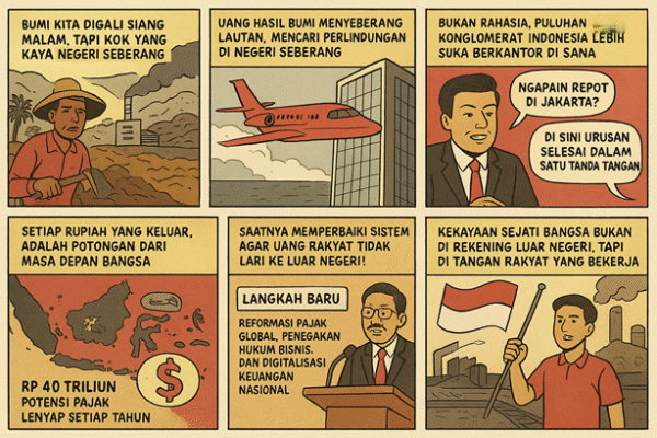 Kebun dan Tambang Indonesia, Uangnya Lari ke Singapura, Prilaku Pegusaha Indonesia