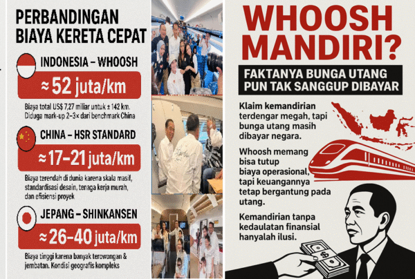 5 Fakta Analisis Kritis: “Kemandirian” yang Dibiayai Utang Negara