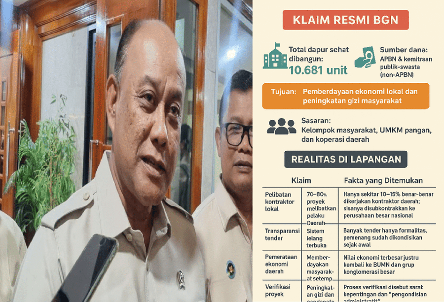 Tak Terkecuali BGN, Selama Pimpinan Lembaga Cari “Tambahan” dari Proyek, Dipastikan Korupsi Tetap Terjadi
