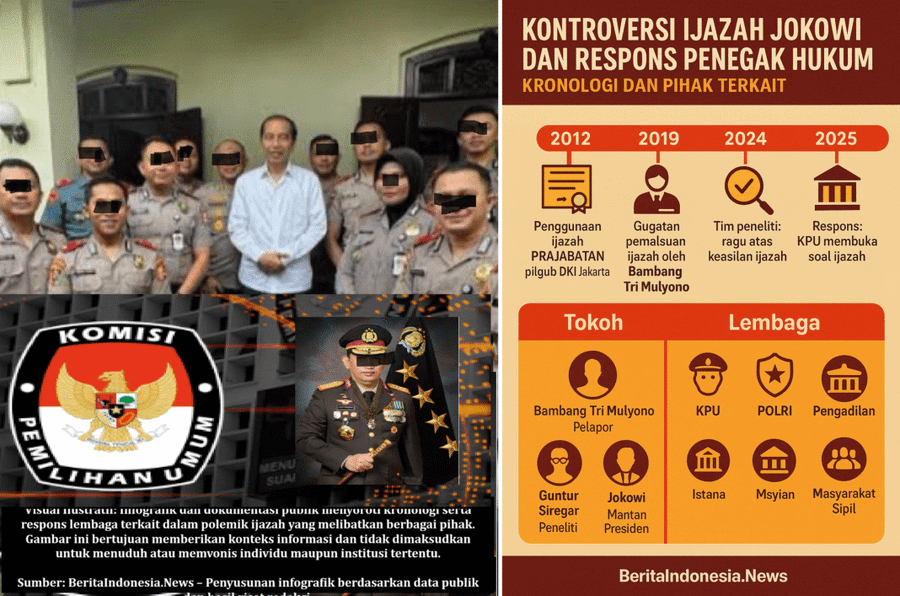Kasus Ijazah Jokowi Adalah Bukti Hukum di Republik Ini Bisa Dipermainkan Oleh Penguasa dan Aparatur Negara