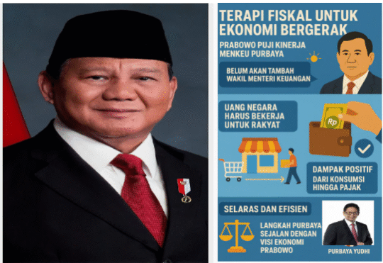 Kebijakan Ekonomi Purbaya Koheren dengan Keinginan Prabowo dan Harapan Rakyat Indonesia