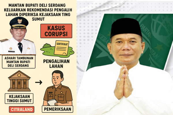 Mantan Bupati Deli Serdang