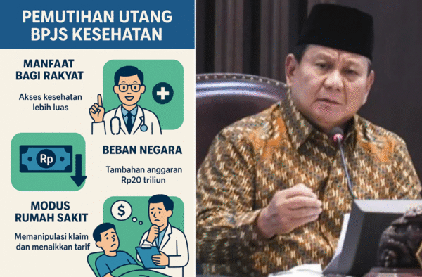 Pemerintah Siapkan Pemutihan Utang BPJS Kesehatan: Manfaat Rakyat vs Beban Fiskal Negara