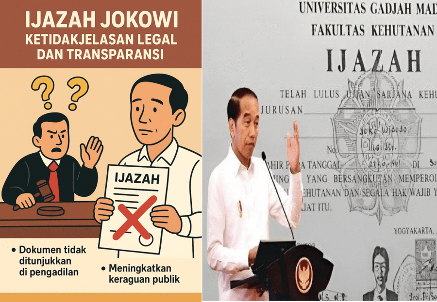Jokowi Kembali Tidak Hadir