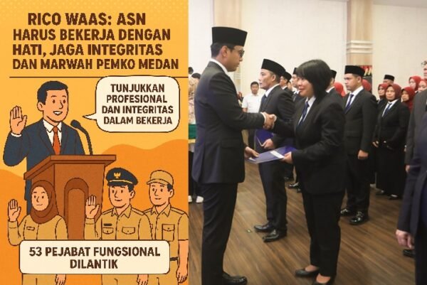 Rico Waas: ASN Harus Bekerja dengan Hati, Jaga Integritas dan Marwah Pemko Medan