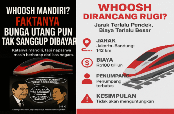 Kata Luhut: Operasional Whoosh Sudah Mandiri