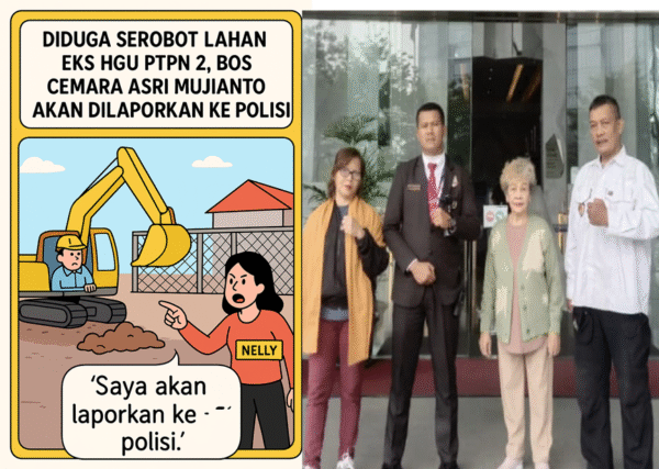 Diduga Serobot Lahan Eks HGU PTPN 2