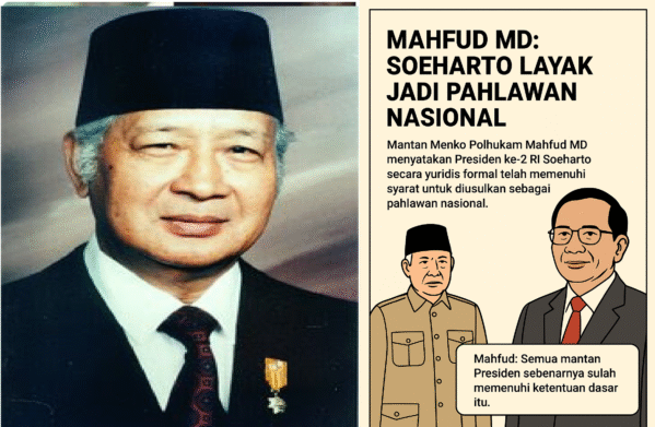 Mahfud MD: Soeharto Layak Jadi Pahlawan Nasional