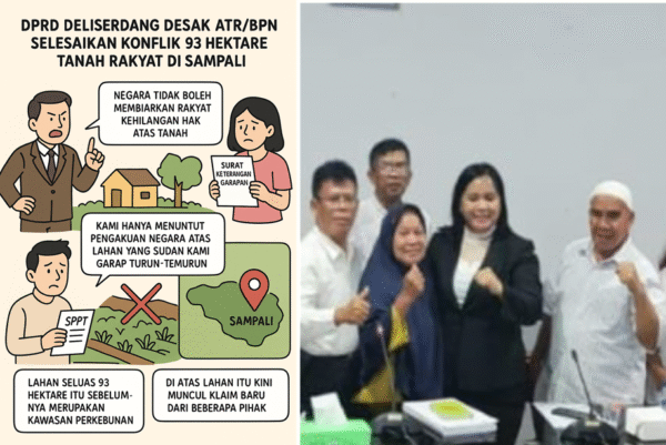 DPRD Deliserdang Desak ATR/BPN