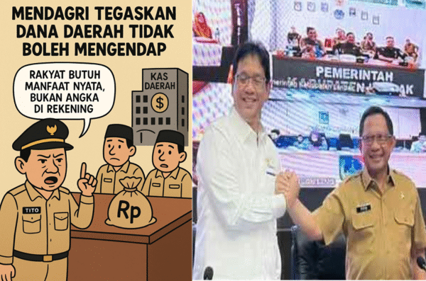 Mendagri Tegaskan Dana Daerah Tak Boleh Mengendap: Rakyat Butuh Manfaat Nyata, Bukan Angka di Rekening