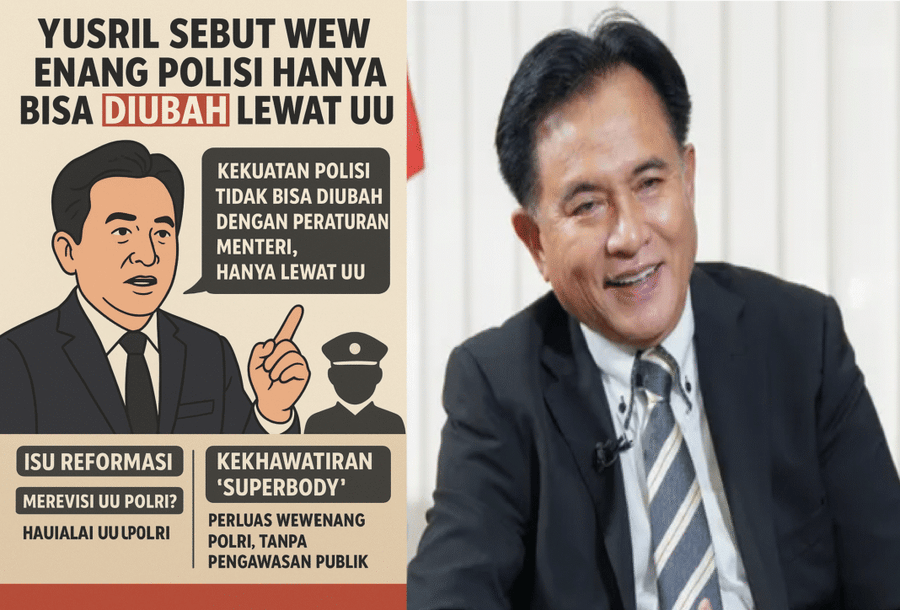 Wewenang Polisi Hanya Bisa Diubah Lewat UU