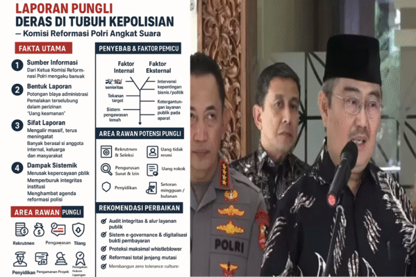 Ketua Komisi Reformasi Polri Jimly Asshiddiqie Ungkap Laporan Pungli