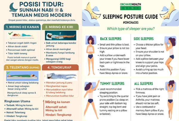 Tidur Sunnah Nabi ﷺ Ternyata Selaras dengan Temuan Medis Modern