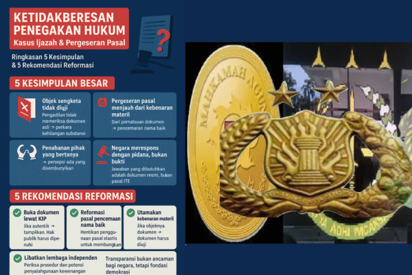 Ketidakberesan Penegakan Hukum