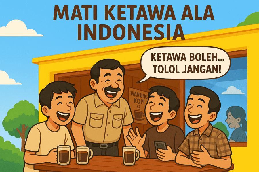 MATI KETAWA ALA INDONESIA : Tambang ilegal 2.700 titik masa nggak keliatan