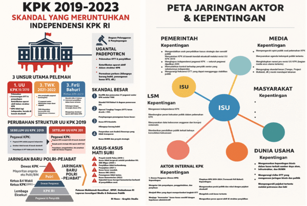 KPK 2019–2024: Keruntuhan Independensi Lembaga Antikorupsi Indonesia KPK RI