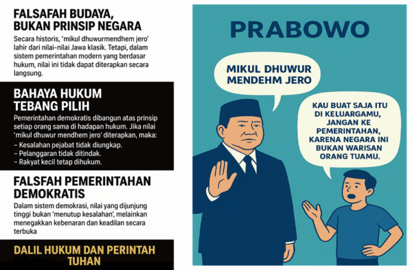 Perintah Tuhan dan Amamat Konstitusi