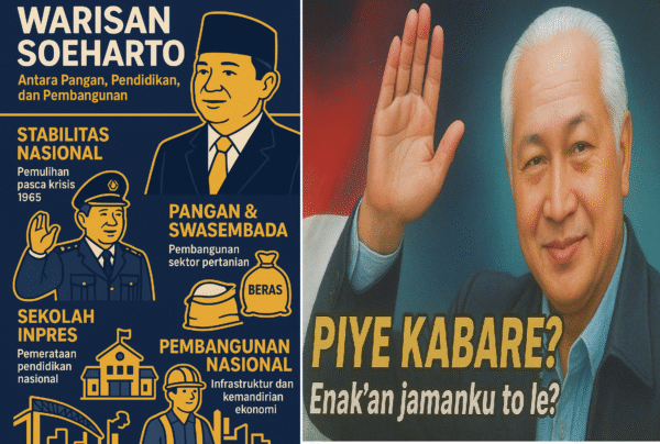 Soeharto: Sang Penjaga Perut dan Pendidikan Rakyat, serta Membangun Bangsa dari Desa