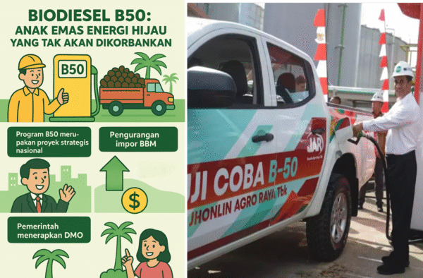 Biodiesel B50: Anak Emas Energi Hijau yang Tak Akan Dikorbankan