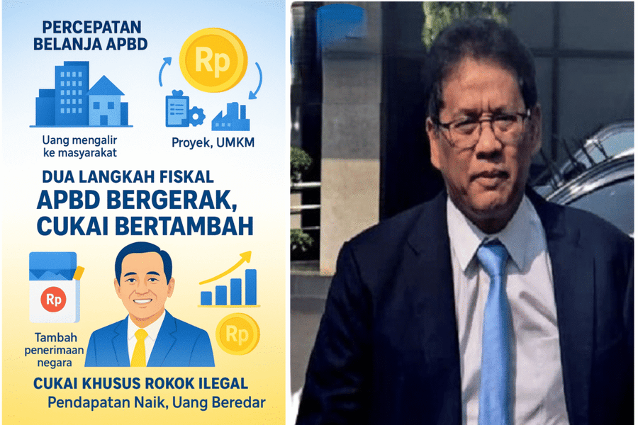 Dua Langkah Brilian Purbaya: Cukai Khusus Rokok Ilegal dan Tekan APBD