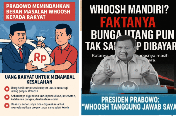 Prabowo Tidak Menyelesaikan Masalah