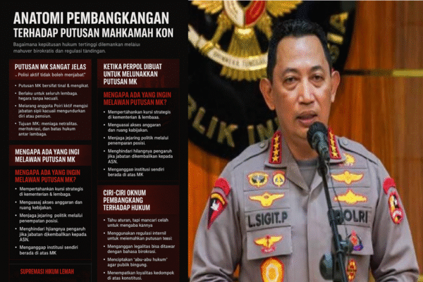 Kapolri Membangkang Putusan MK