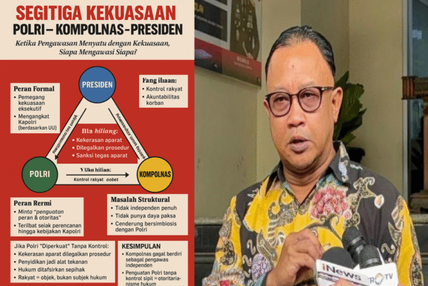 Segitiga Kekuasaan Polri