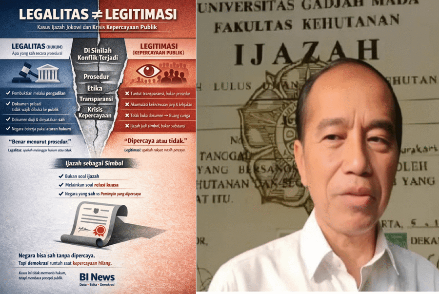 LEGALITAS TANPA LEGITIMASI
