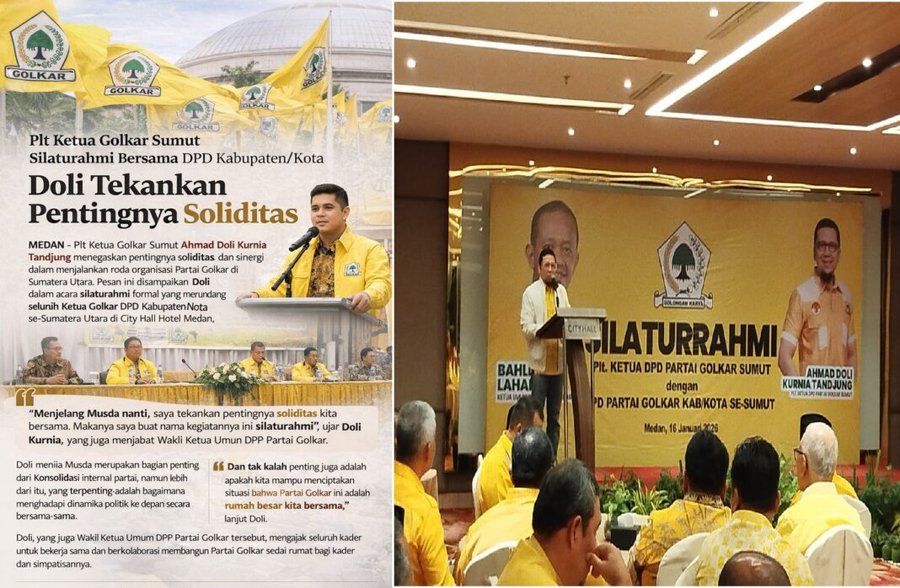 Plt Ketua Golkar Sumut