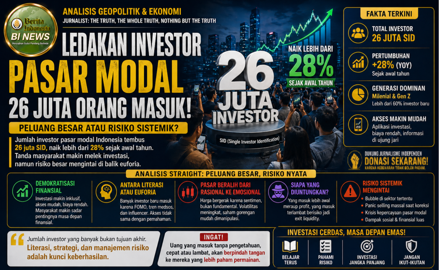 Ledakan Investor Pasar Modal