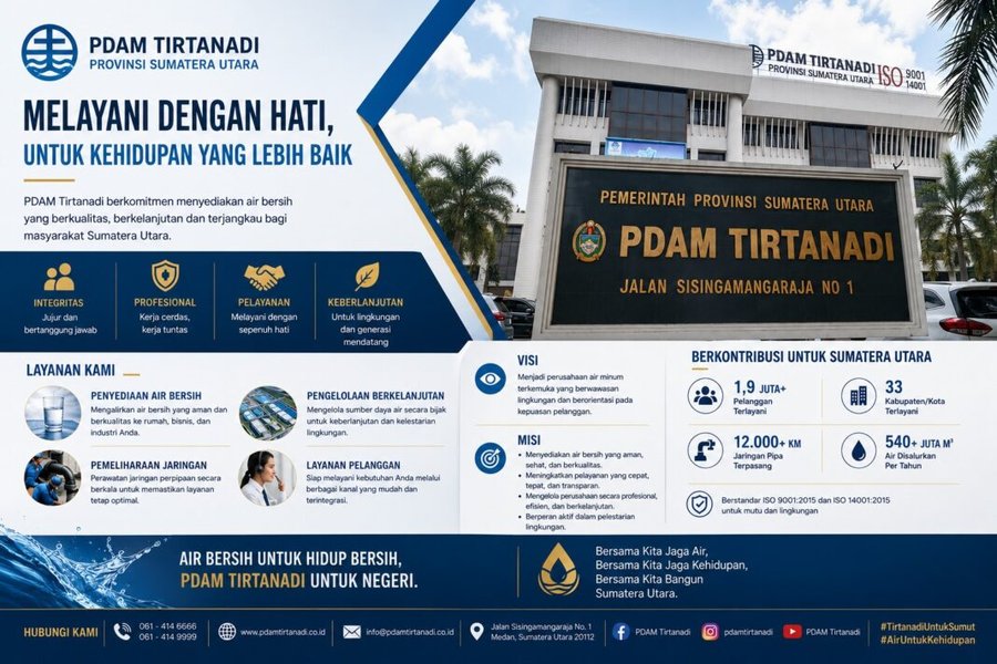 Oknum Pegawai PDAM Tirtanadi Diduga Jadi Calo Proyek Pengadaan